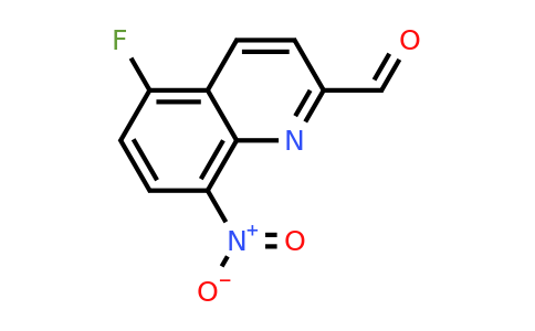 CAS 1420790-47-1 | 5-Fluoro-8-nitroquinoline-2-carbaldehyde