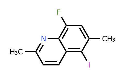 CAS 1420790-48-2 | 8-Fluoro-5-iodo-2,6-dimethylquinoline