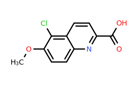 CAS 1420791-25-8 | 5-Chloro-6-methoxyquinoline-2-carboxylic acid
