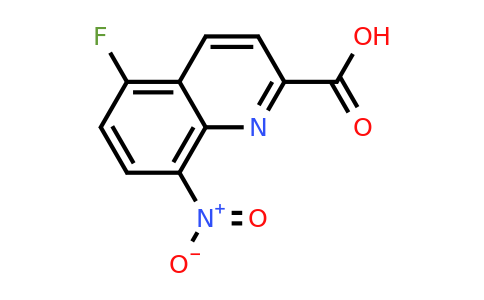 CAS 1420791-65-6 | 5-Fluoro-8-nitroquinoline-2-carboxylic acid