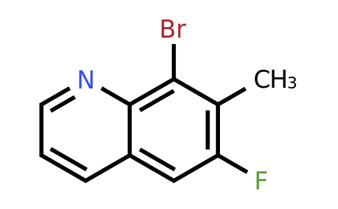 CAS 1420792-39-7 | 8-Bromo-6-fluoro-7-methylquinoline