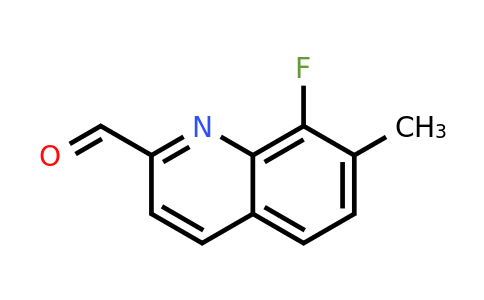 CAS 1420792-63-7 | 8-Fluoro-7-methylquinoline-2-carbaldehyde