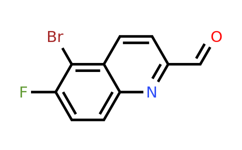 CAS 1420793-00-5 | 5-Bromo-6-fluoroquinoline-2-carbaldehyde