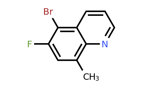 CAS 1420793-20-9 | 5-Bromo-6-fluoro-8-methylquinoline