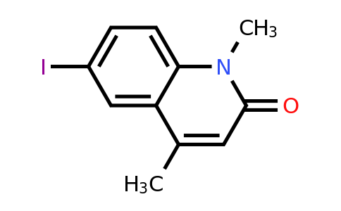 CAS 1420793-28-7 | 6-Iodo-1,4-dimethylquinolin-2(1H)-one