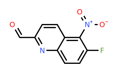 CAS 1420793-51-6 | 6-Fluoro-5-nitroquinoline-2-carbaldehyde