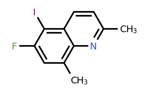 CAS 1420793-62-9 | 6-Fluoro-5-iodo-2,8-dimethylquinoline