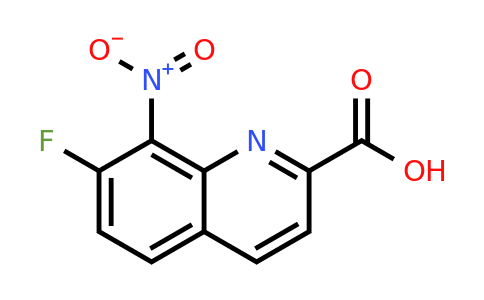 CAS 1420793-74-3 | 7-Fluoro-8-nitroquinoline-2-carboxylic acid