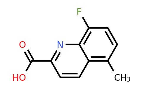 CAS 1420793-89-0 | 8-Fluoro-5-methylquinoline-2-carboxylic acid