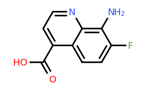 CAS 1420793-92-5 | 8-Amino-7-fluoroquinoline-4-carboxylic acid