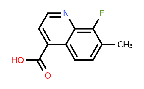 CAS 1420793-98-1 | 8-Fluoro-7-methylquinoline-4-carboxylic acid