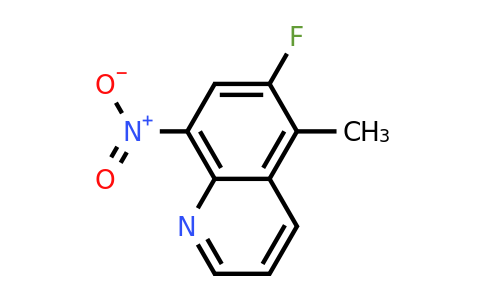 CAS 1420794-01-9 | 6-Fluoro-5-methyl-8-nitroquinoline