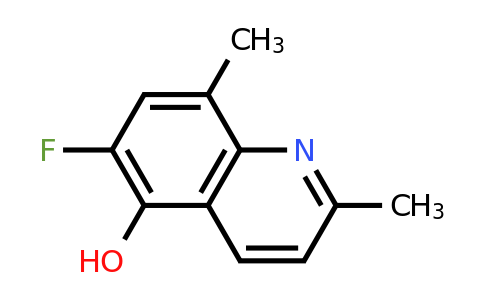 CAS 1420794-16-6 | 6-Fluoro-2,8-dimethylquinolin-5-ol