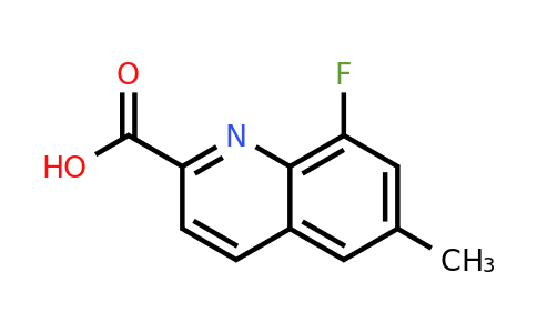 CAS 1420794-45-1 | 8-Fluoro-6-methylquinoline-2-carboxylic acid