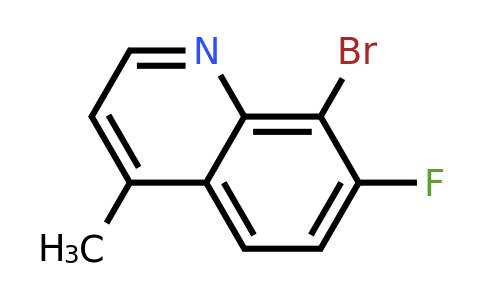 CAS 1420794-52-0 | 8-Bromo-7-fluoro-4-methylquinoline