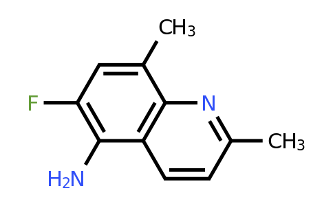 CAS 1420794-72-4 | 6-Fluoro-2,8-dimethylquinolin-5-amine