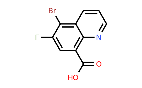 CAS 1420794-73-5 | 5-Bromo-6-fluoroquinoline-8-carboxylic acid