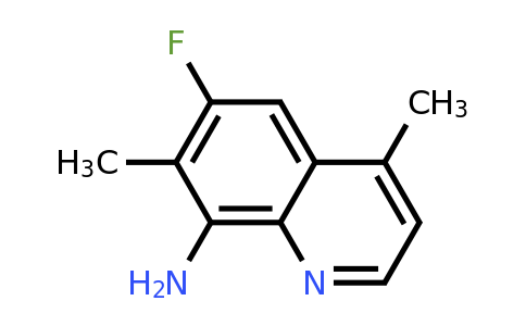CAS 1420799-81-0 | 6-Fluoro-4,7-dimethylquinolin-8-amine