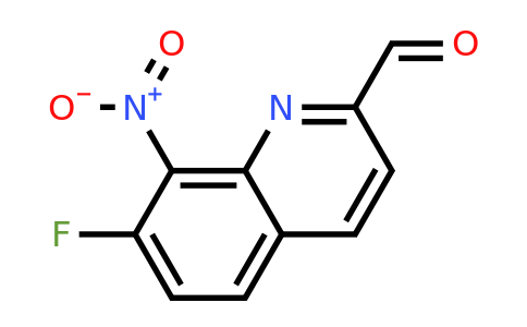 CAS 1420799-84-3 | 7-Fluoro-8-nitroquinoline-2-carbaldehyde
