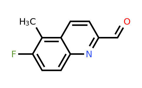 CAS 1420799-86-5 | 6-Fluoro-5-methylquinoline-2-carbaldehyde