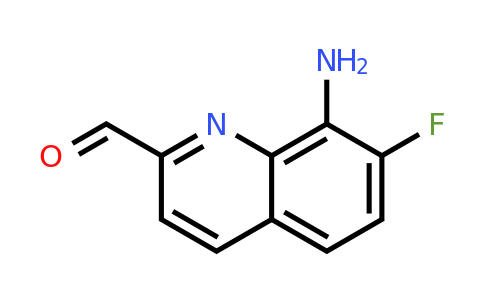CAS 1420799-98-9 | 8-Amino-7-fluoroquinoline-2-carbaldehyde