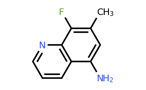 CAS 1420800-11-8 | 8-Fluoro-7-methylquinolin-5-amine
