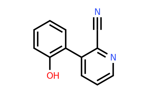 CAS 1420800-31-2 | 3-(2-Hydroxyphenyl)pyridine-2-carbonitrile