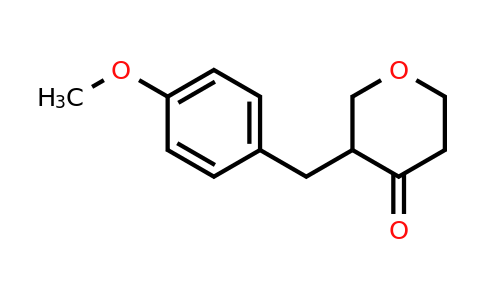 CAS 1420801-61-1 | 3-(4-methoxybenzyl)tetrahydro-4H-pyran-4-one