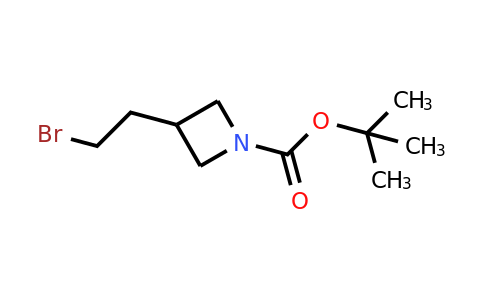 CAS 1420859-80-8 | tert-Butyl 3-(2-bromoethyl)azetidine-1-carboxylate
