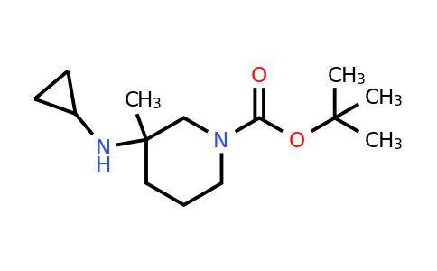 CAS 1420898-14-1 | tert-Butyl 3-(cyclopropylamino)-3-methylpiperidine-1-carboxylate