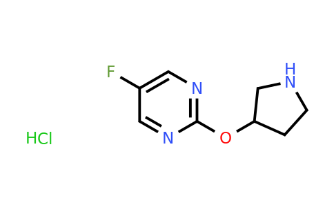 CAS 1420956-42-8 | 5-Fluoro-2-(pyrrolidin-3-yloxy)pyrimidine hydrochloride
