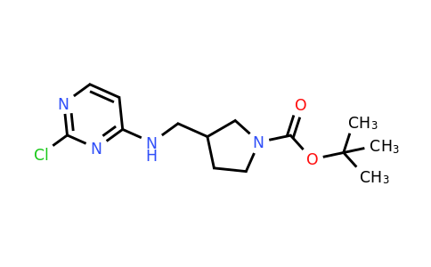 CAS 1420972-53-7 | tert-Butyl 3-(((2-chloropyrimidin-4-yl)amino)methyl)pyrrolidine-1-carboxylate