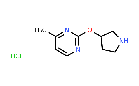 CAS 1420986-29-3 | 4-Methyl-2-(pyrrolidin-3-yloxy)pyrimidine hydrochloride