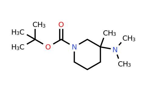 CAS 1420986-99-7 | tert-butyl 3-(dimethylamino)-3-methyl-piperidine-1-carboxylate