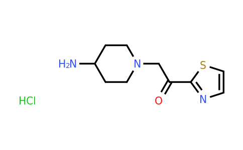 CAS 1420993-45-8 | 2-(4-Aminopiperidin-1-yl)-1-(thiazol-2-yl)ethanone hydrochloride