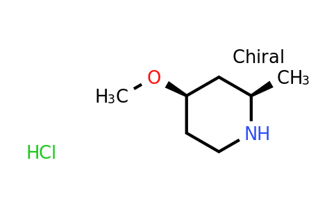 CAS 1421253-05-5 | (2R,4R)-4-methoxy-2-methylpiperidine hydrochloride