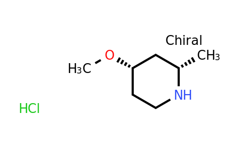 CAS 1421253-07-7 | (2S,4S)-4-Methoxy-2-methylpiperidine hydrochloride