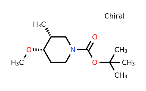 CAS 1421253-15-7 | (3R,4S)-3-methyl-4-methoxyl-N-Boc-piperidine