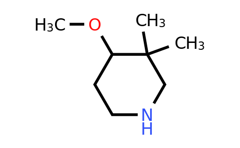 CAS 1421254-87-6 | 4-methoxy-3,3-dimethylpiperidine