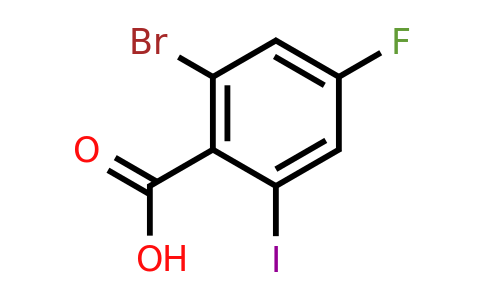 CAS 1421275-39-9 | 2-bromo-4-fluoro-6-iodobenzoic acid