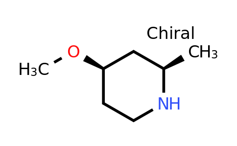 CAS 1421309-92-3 | (2R,4R)-4-methoxy-2-methyl-piperidine