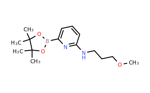 CAS 1421326-03-5 | N-(3-Methoxypropyl)-6-(4,4,5,5-tetramethyl-1,3,2-dioxaborolan-2-yl)pyridin-2-amine