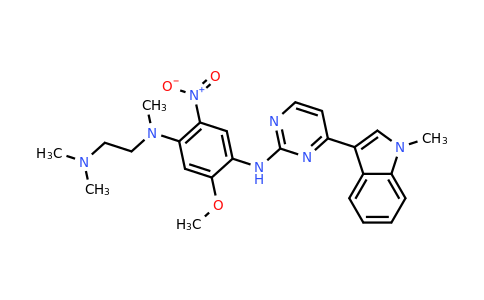 CAS 1421372-67-9 | N1-[2-(dimethylamino)ethyl]-5-methoxy-N1-methyl-N4-[4-(1-methyl-1H-indol-3-yl)pyrimidin-2-yl]-2-nitrobenzene-1,4-diamine