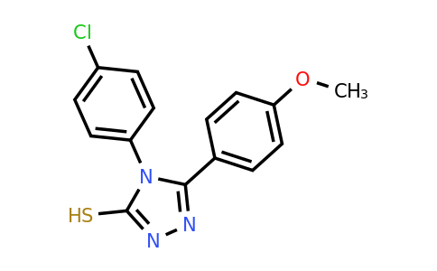 CAS 142142-23-2 | 4-(4-chlorophenyl)-5-(4-methoxyphenyl)-4H-1,2,4-triazole-3-thiol