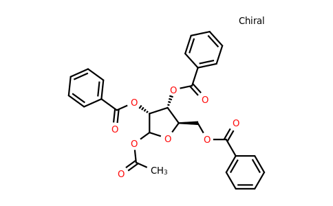 CAS 14215-97-5 | (3R,4R,5R)-2-(acetyloxy)-4-(benzoyloxy)-5-[(benzoyloxy)methyl]oxolan-3-yl benzoate