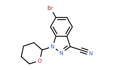 CAS 1421503-37-8 | 6-bromo-1-(oxan-2-yl)-1H-indazole-3-carbonitrile