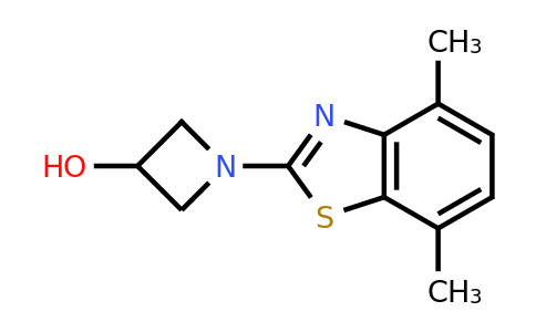 CAS 1421509-45-6 | 1-(4,7-dimethyl-1,3-benzothiazol-2-yl)azetidin-3-ol