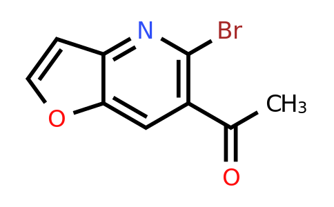 CAS 1421517-91-0 | 1-(5-bromofuro[3,2-b]pyridin-6-yl)ethan-1-one
