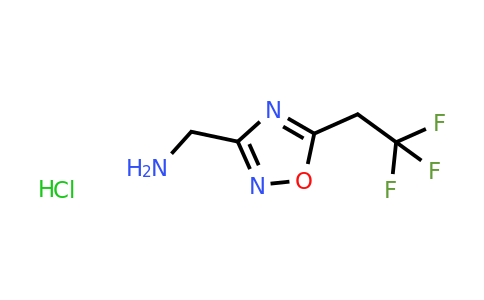 CAS 1421601-20-8 | [5-(2,2,2-trifluoroethyl)-1,2,4-oxadiazol-3-yl]methanamine hydrochloride