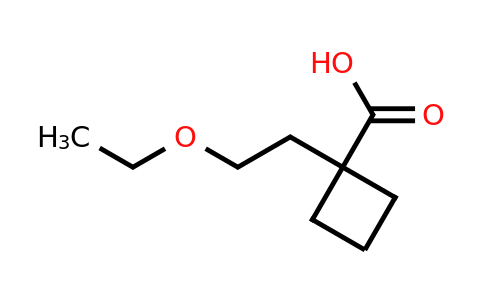 CAS 1421601-21-9 | 1-(2-ethoxyethyl)cyclobutane-1-carboxylic acid